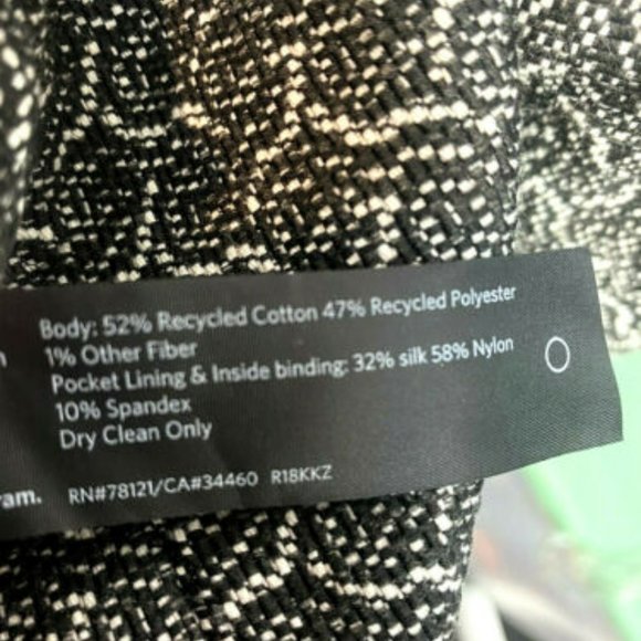 Eileen Fisher Jacquard Flight Jacket - Picture 7 of 9